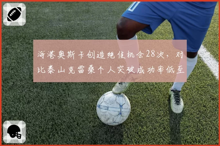 海港奥斯卡创造绝佳机会28次，对比泰山克雷桑个人突破成功率低至31%