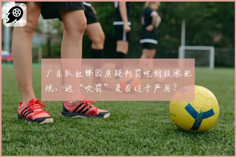 广东队杜锋因质疑判罚吃到技术犯规,这“吹罚”是否过于严厉?